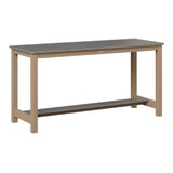 Berlin Gardens Aluminum Balcony Table Dining Height Hammered top