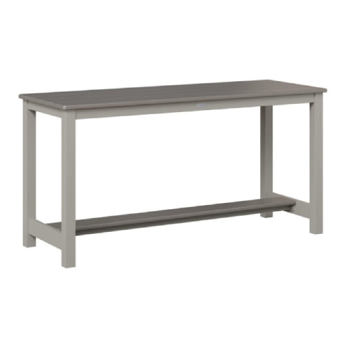 Berlin Gardens Aluminum Balcony Table Dining Height Hammered top