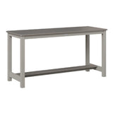 Berlin Gardens Aluminum Balcony Table Dining Height Hammered top