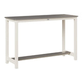 Berlin Gardens Aluminum Balcony Table Bar Height Hammered Top