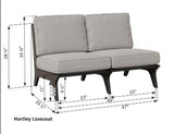 Berlin Gardens Hartley Loveseat