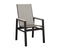 Berlin Gardens Vida High Back Padded Sling Dining Chair