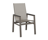 Berlin Gardens Vida High Back Padded Sling Dining Chair
