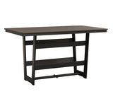 Berlin Gardens Hudson Bar Height 40" x 70" Rectangle Table with Hammered Top