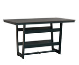 Berlin Gardens Hudson Bar Height 40" x 70" Rectangle Table with Hammered Top