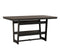 Berlin Gardens Hudson Counter Height 40" x 70" Rectangle Table with Hammered Top