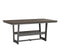 Berlin Gardens Hudson Dining Height 40" x 70" Rectangle Table with Hammered Top