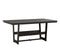 Berlin Gardens Hudson Dining Height 40" x 70" Rectangle Table with Hammered Top