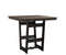 Berlin Gardens Hudson Counter Height 40" x 40" Square Table with Hammered Top