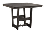 Berlin Gardens Hudson Dining Height 40" x 40" Square Table with Standard Top