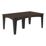 LuxCraft Island 44" x 72" Rectangular Dining Table
