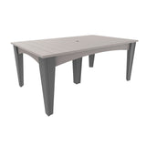 LuxCraft Island 44" x 72" Rectangular Dining Table