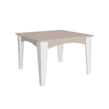 LuxCraft Island 44" Square Dining Table