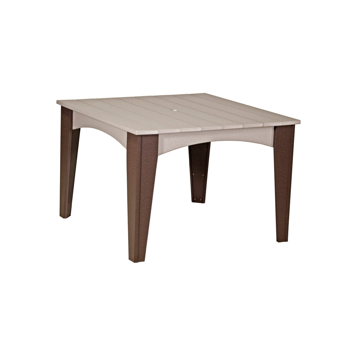 LuxCraft Island 44" Square Dining Table