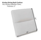 Berlin Gardens Kinsley Dining Chair Back Cushion