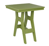 Berlin Gardens Harbor Bar Tables Standard Top 28" Square Bar Table