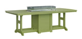Berlin Gardens Garden Classic Standard Top 44" x 96" Rectangular Fire Dining Table