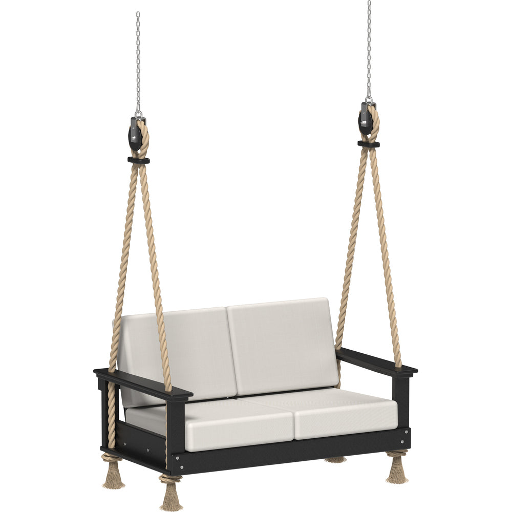 LuxCraft Lanai Deep Seating Loveseat Swing