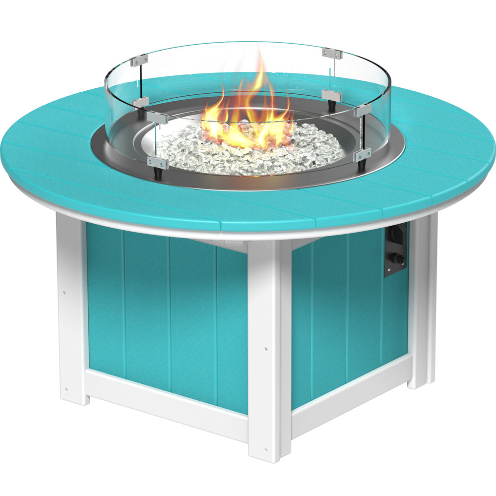 LuxCraft Lumin 46" Round Fire Pit Table