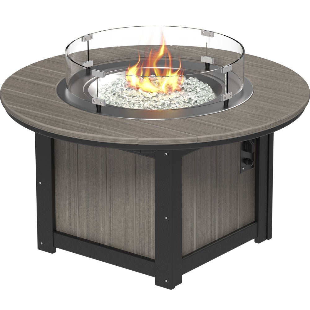 LuxCraft Lumin 46" Round Fire Pit Table