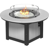 LuxCraft Lumin 46" Round Fire Pit Table