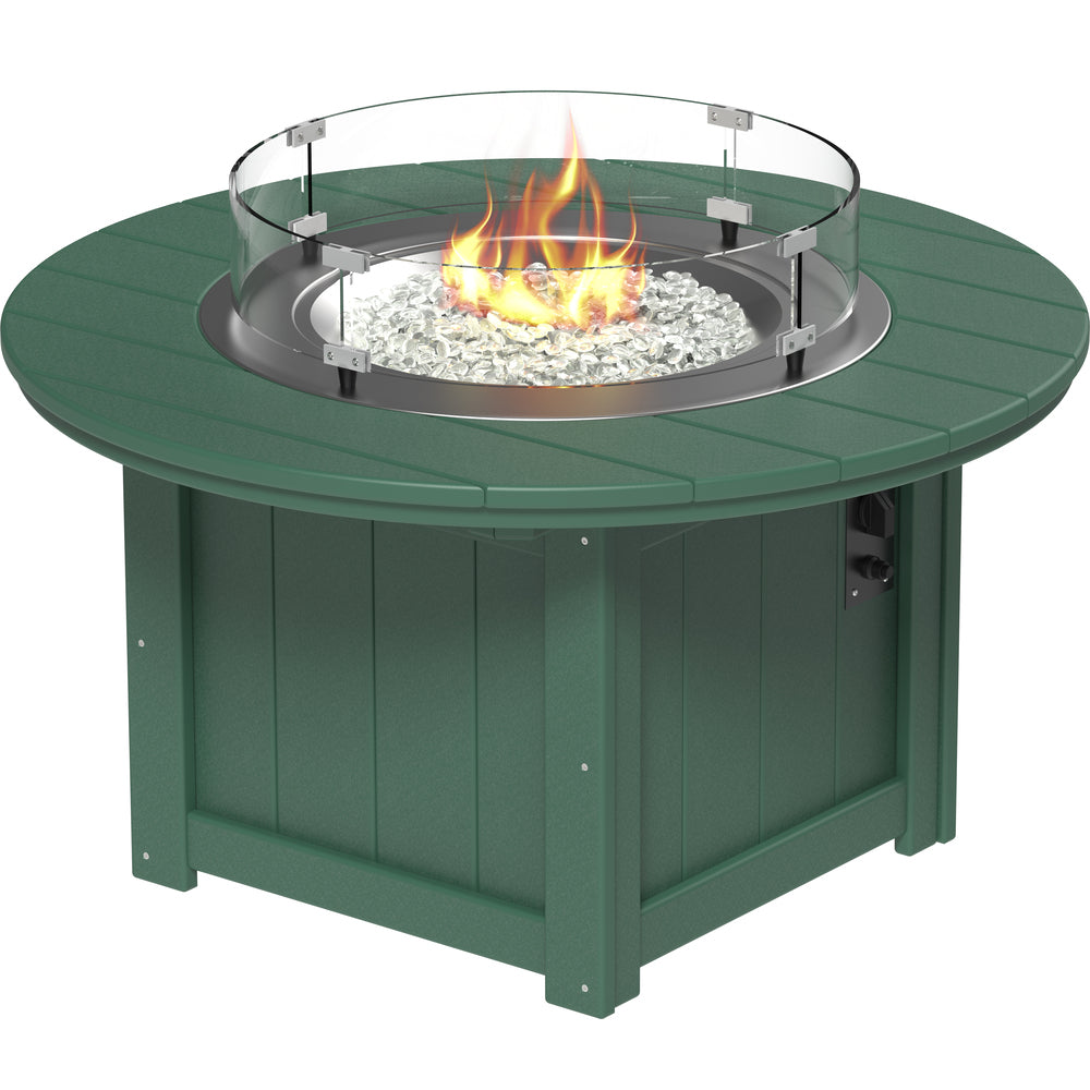 LuxCraft Lumin 46" Round Fire Pit Table
