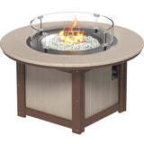 LuxCraft Lumin 46" Round Fire Pit Table