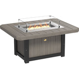 LuxCraft Lumin 51" Rectangular Fire Pit Table