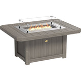 LuxCraft Lumin 51" Rectangular Fire Pit Table