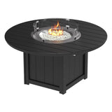LuxCraft Lumin Fire Table 60" Round - Bar Height