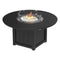 LuxCraft Lumin Fire Table 60" Round - Bar Height