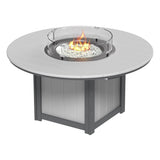 LuxCraft Lumin Fire Table 60" Round - Bar Height