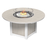 LuxCraft Lumin Fire Table 60" Round - Dining Height
