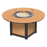 LuxCraft Lumin Fire Table 60" Round - Dining Height