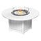 LuxCraft Lumin Fire Table 60" Round - Dining Height