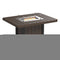 LuxCraft Lumin Fire Table 62" Rectangular - Bar Height