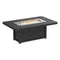 LuxCraft Lumin Fire Table 79" Rectangular - Counter Height