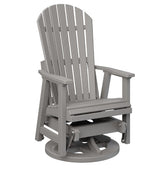 Berlin Gardens Comfo-Back Swivel Glider with Allochrome Brackets