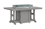 Berlin Gardens Garden Classic Standard Top 44" x 72" Rectangular Fire Bar Table