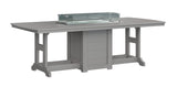 Berlin Gardens Garden Classic Standard Top 44" x 96" Rectangular Fire Dining Table