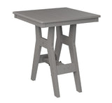Berlin Gardens Harbor Bar Tables Standard Top 28" Square Bar Table