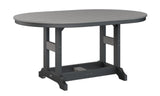 Berlin Gardens Garden Classic Standard Top 44" x 64" Oblong Bar Table