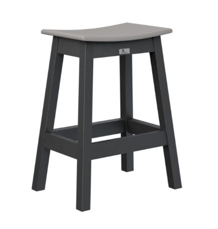 Berlin Gardens Saddle Counter Stool