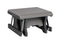 Berlin Gardens Gliding Footstool with Allochrome Brackets