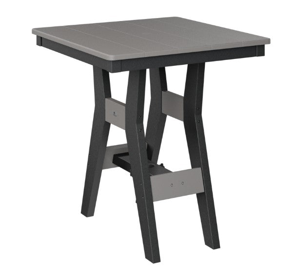 Berlin Gardens Harbor Bar Tables Standard Top 28" Square Bar Table