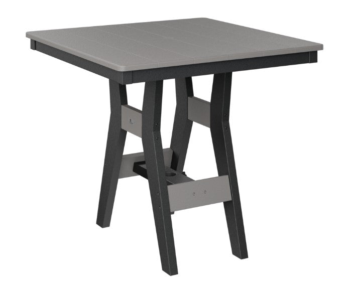 Berlin Gardens Harbor Bar Tables Standard Top 33" Square Bar Table