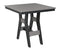 Berlin Gardens Harbor Bar Tables Standard Top 33" Square Bar Table