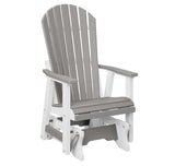 Berlin Gardens Comfo-Back Single Glider with Allochrome Brackets