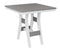 Berlin Gardens Harbor Bar Tables Standard Top 33" Square Bar Table