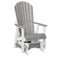 Berlin Gardens Comfo-Back Single Glider with Allochrome Brackets